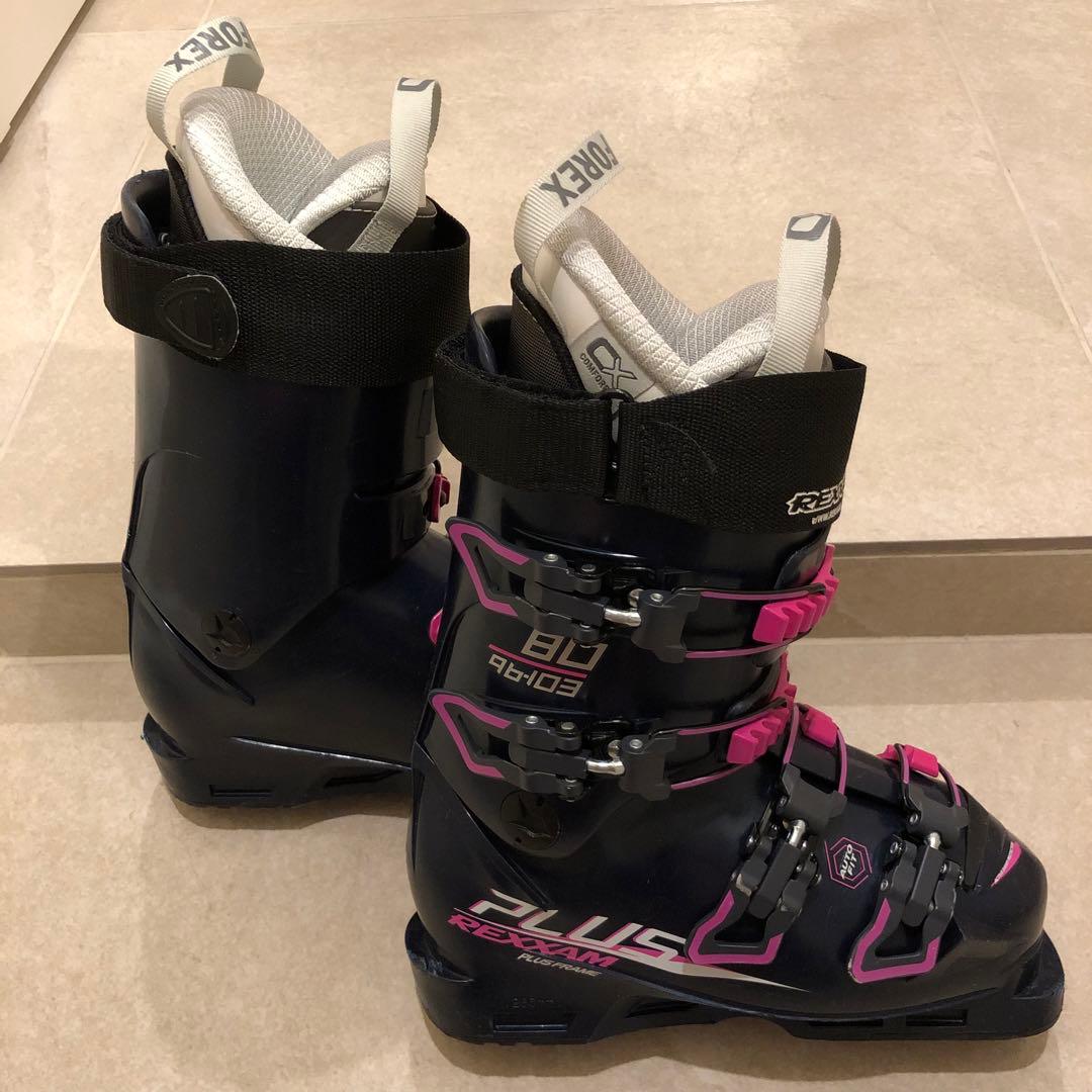 REXXAM レクザム スキーブーツ 22.0〜22.5㎝ フレックス80