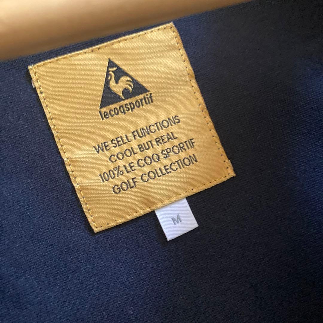 【新品】le coq sportif ゴルフ ワンピース M ネイビー