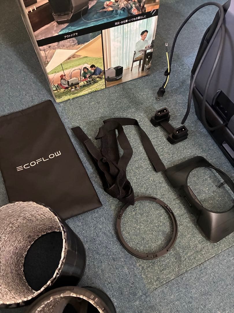 EcoFlow WAVE 3 バッテリーパック / 窓シート付属