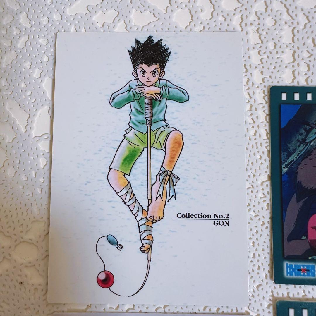 カードダスマスターズ　ゴン HUNTER×HUNTER 初版　4枚セット