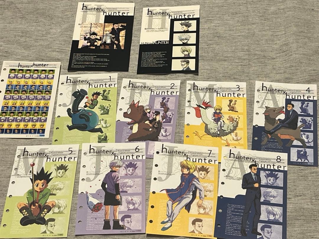 HUNTER×HUNTER リフィールセット　旧アニメ　希少　ダイアリー