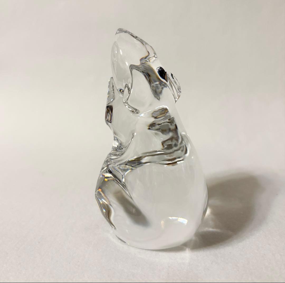 バカラ Baccarat 干支 ネズミ 鼠 子 クリスタル 置物 インテリア