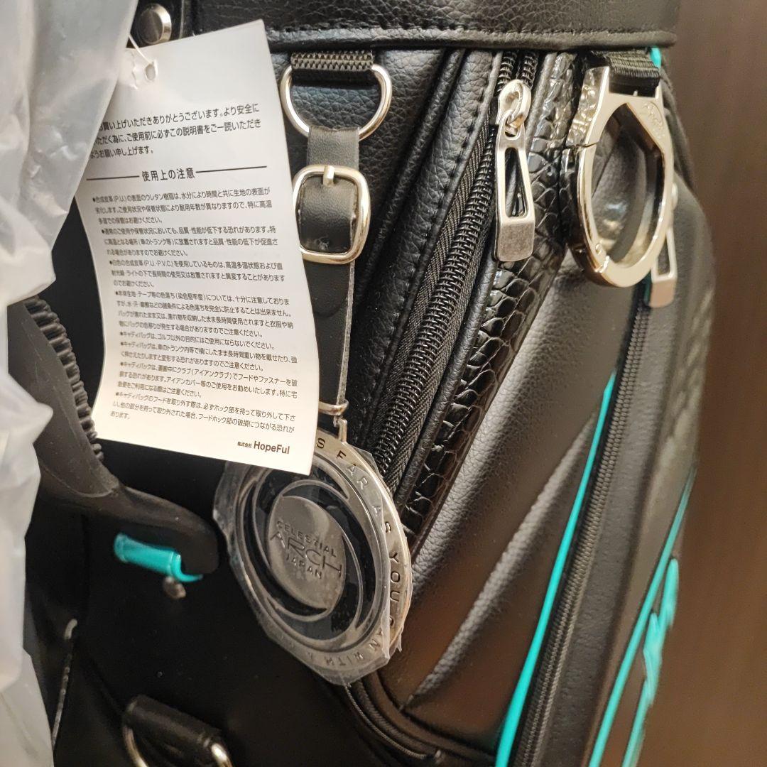 ぜんさん専用 アーチゴルフ スタンドキャディバッグ 9.5インチ ブラック