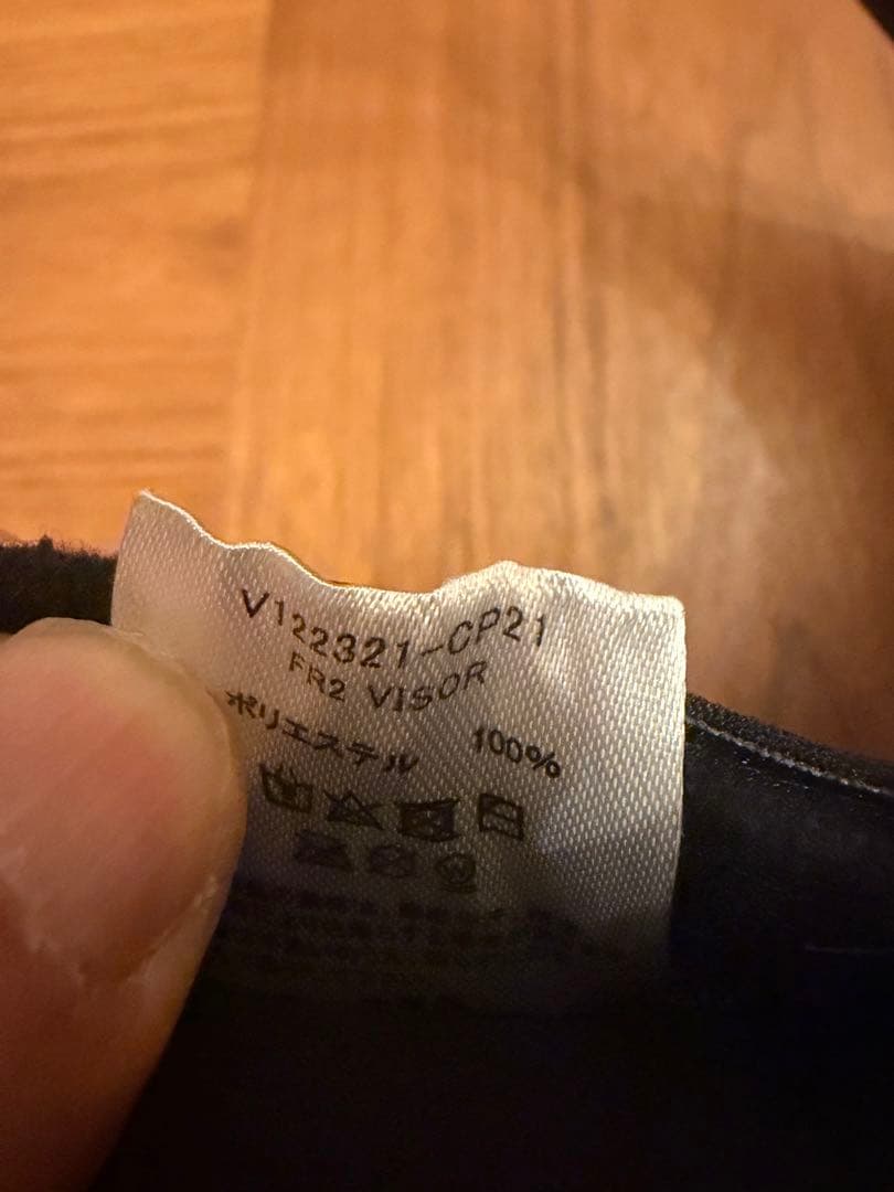 FR2 GOLF V12 ヴイトゥエルブ ゴルフ サンバイザー