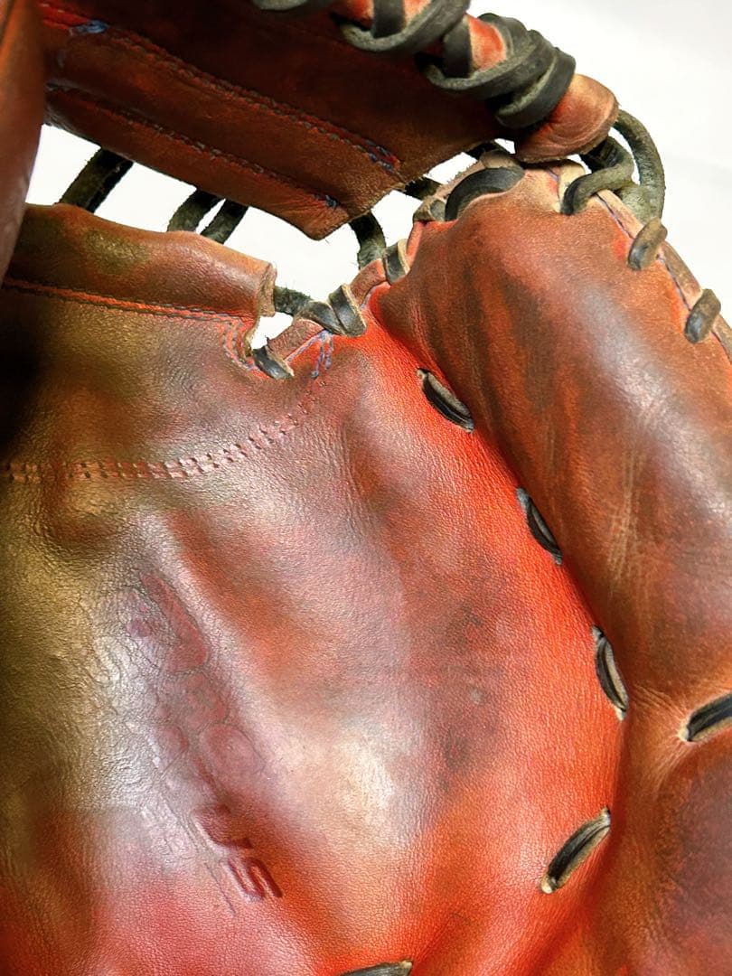 ★硬式用キャッチャーミット★ 捕球面破れなし ZETT プロステ オイルメンテ済