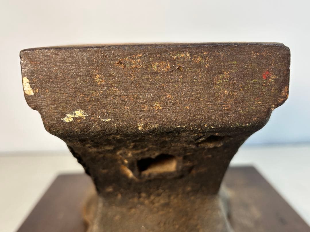 鍛冶屋の金床アンビル 金床 　角付き 作業台 叩き台