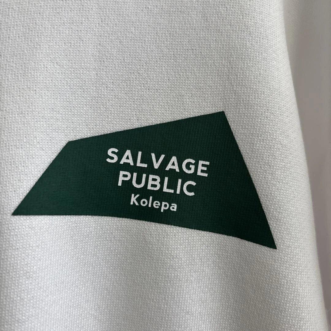 サルベージパブリック　ジップパーカー　ホワイトM 新品