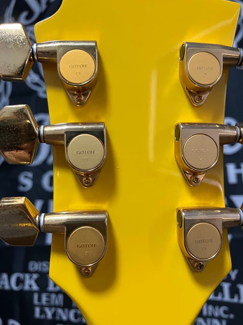 超美品　hide イエローハート MG145S サスティナー