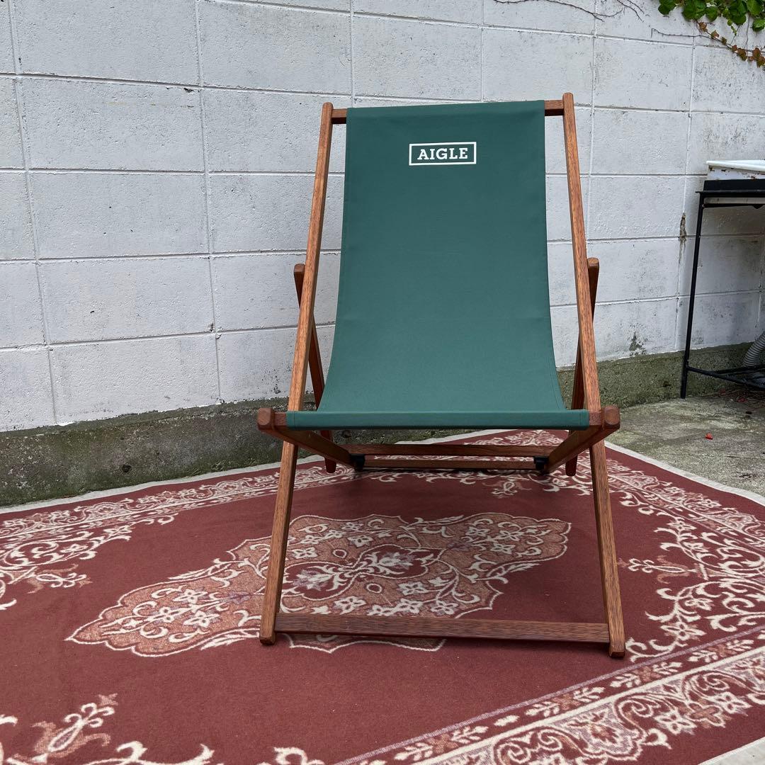 オーストラリア製◾️AIGLE × SOU WESTER 折りたたみチェア