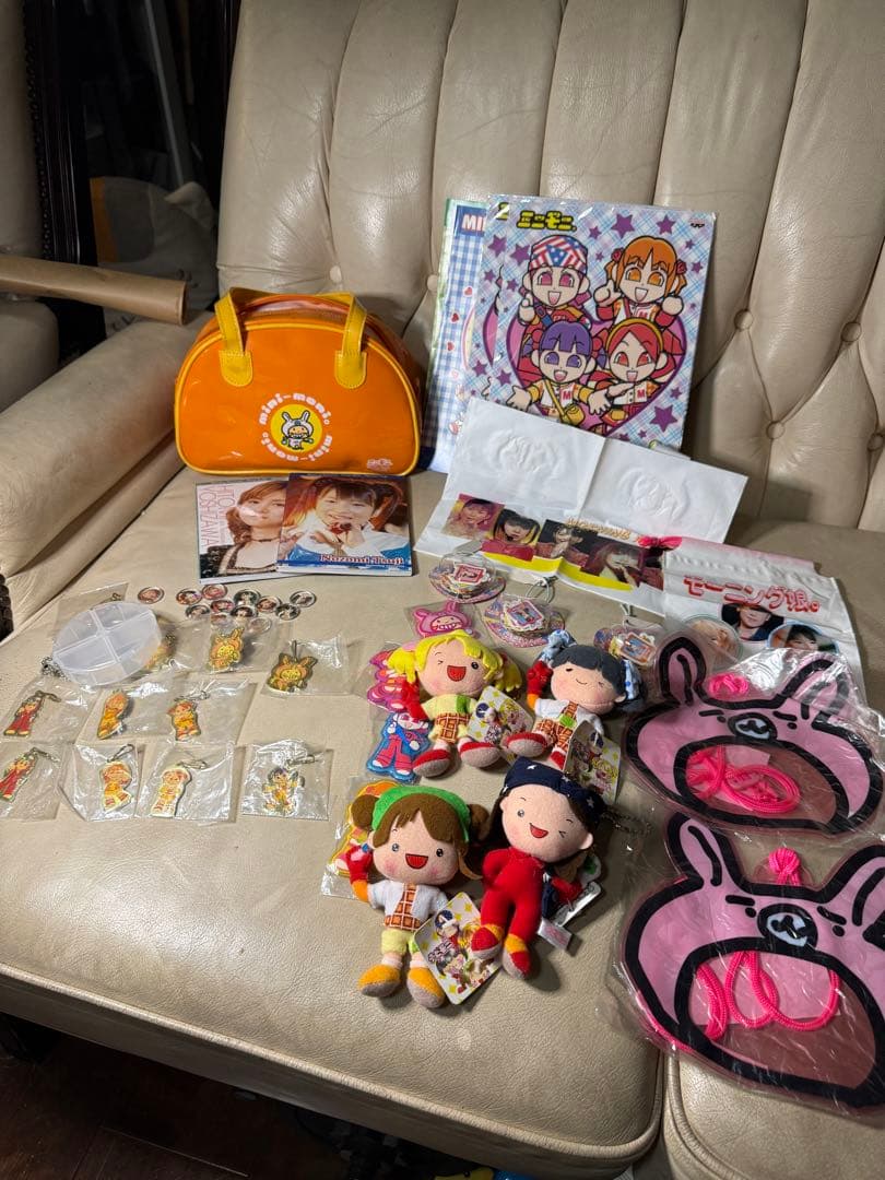 ミニモニ　チビモニ　モー娘　キャラクターグッズセット