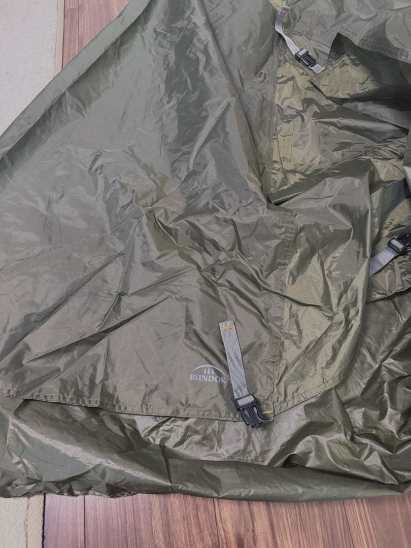 BUNDOKソロドーム1BDK-08＋mont-bellグランドシート＋おまけ多