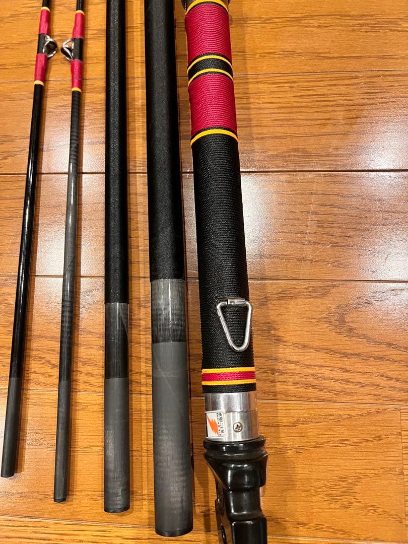 まる がまかつ がま石 18号 並継 5.4m　石鯛 未使用に近い