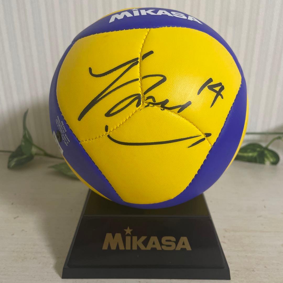 髙橋藍　ミニサインボール　パドヴァ　直筆サイン