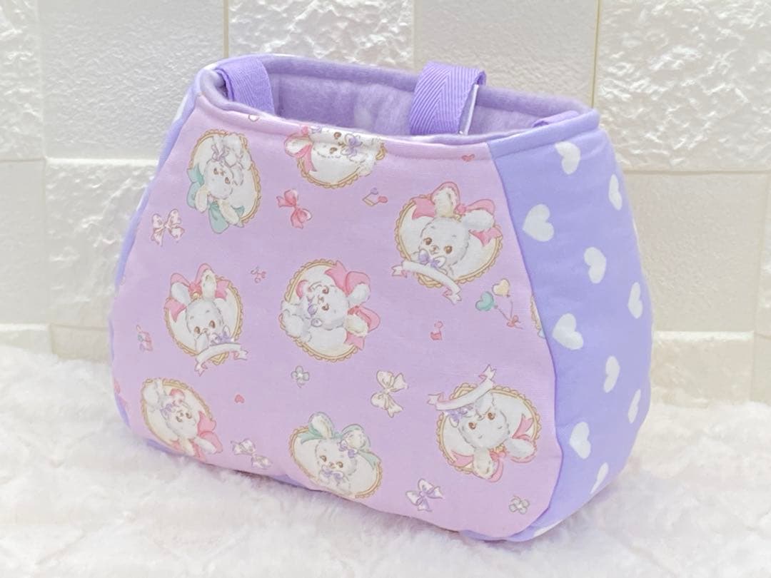 フクロモモンガ　ポーチ　ねりごま