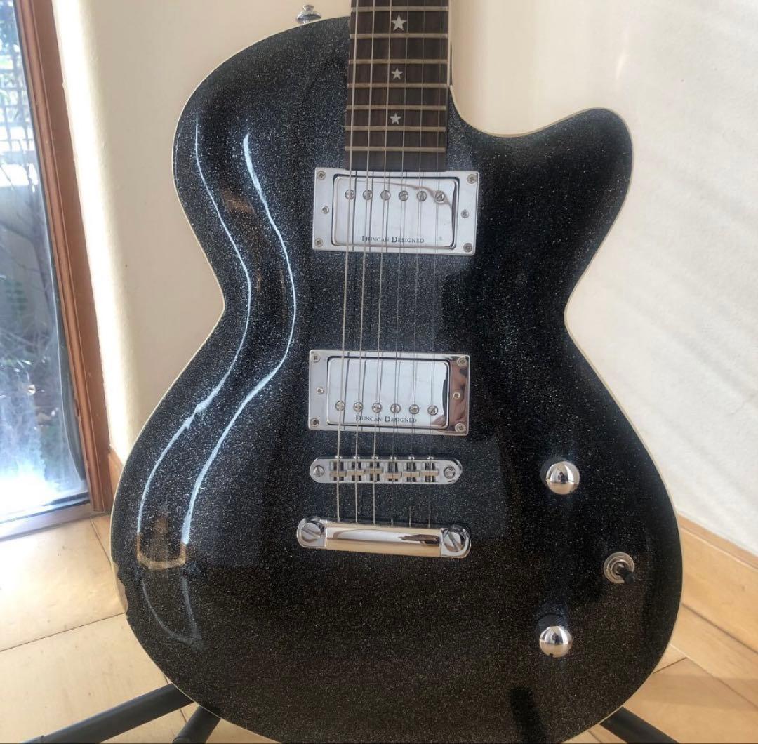 ギター DRG Rock Candy Black Sparkle Daisy Rock