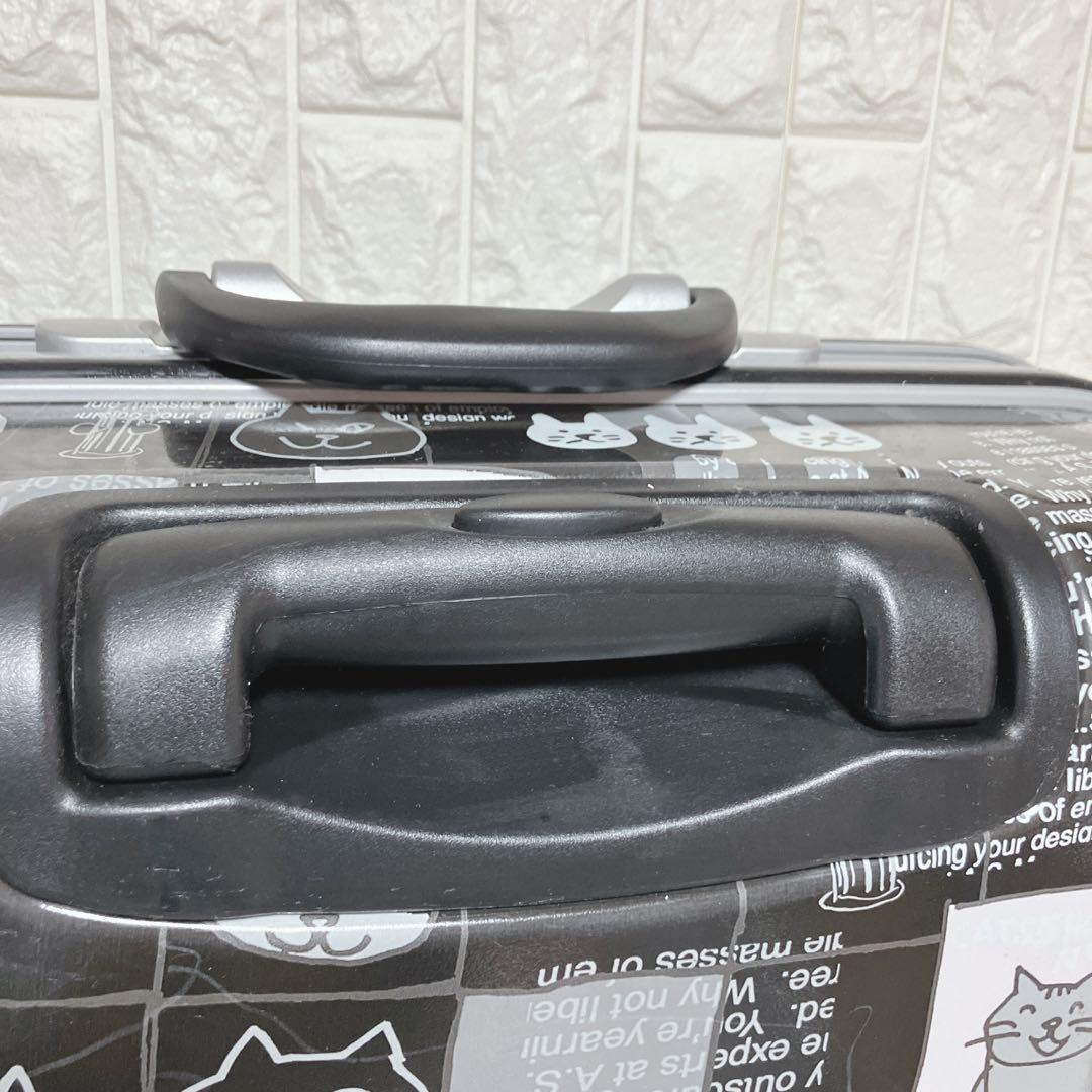 【即日発送 】希少 マンハッタナーズ キャリーケース 猫柄 Lsize