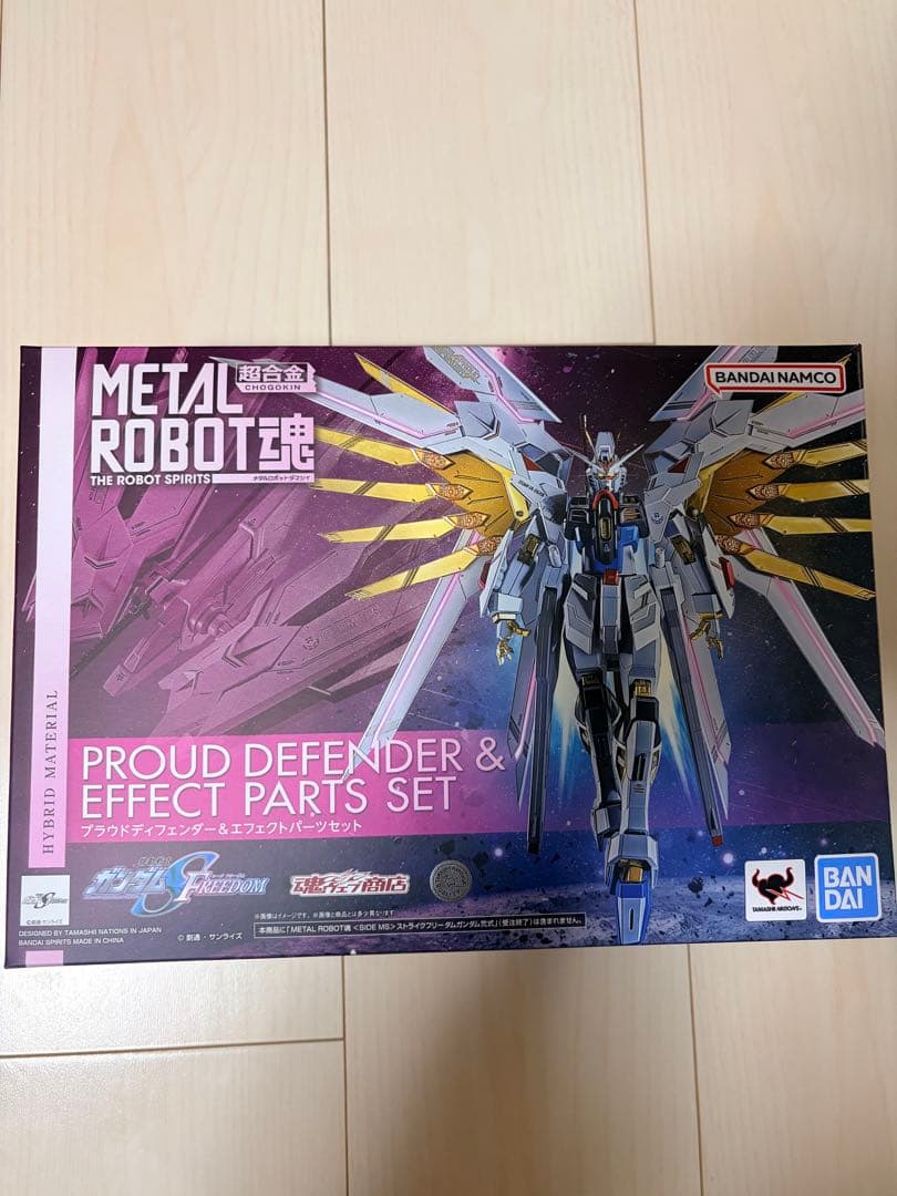 メタルロボット魂　プラウドディフェンダー&エフェクトパーツセット