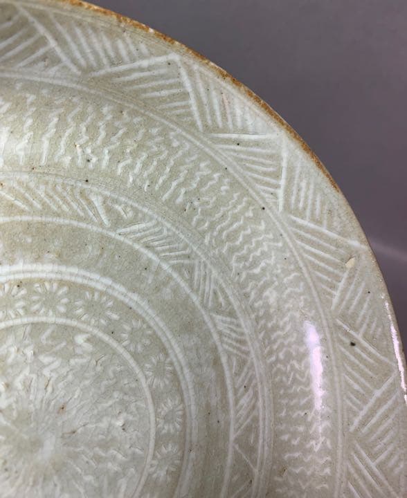 茶道具　三島皿