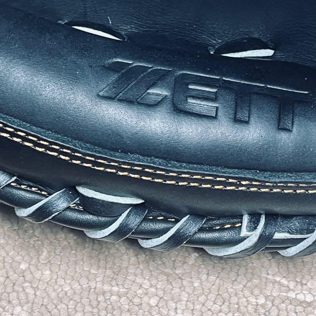 【美品】ZETT軟式グラブ捕手用ウィニングロードBRCB33512右投/一般大人