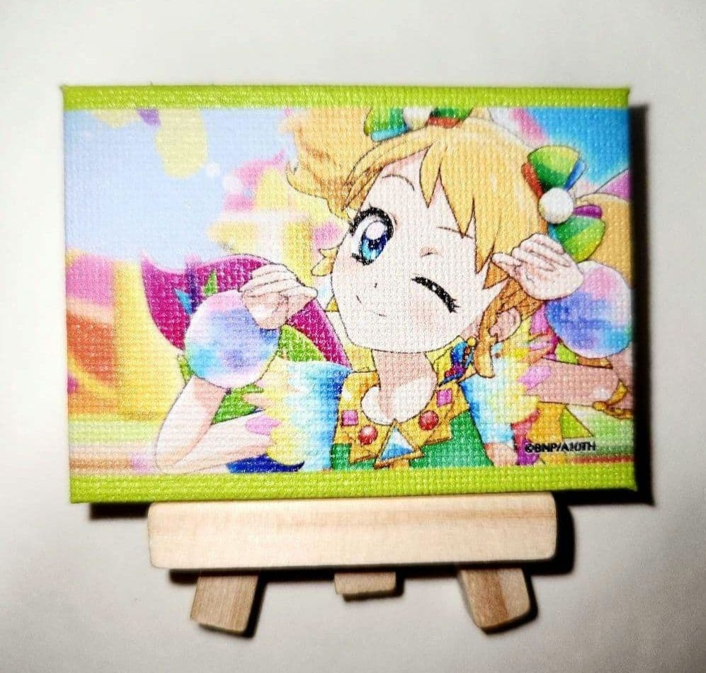 アイカツ キャンバスボードミニ ポストカード 大衣装展