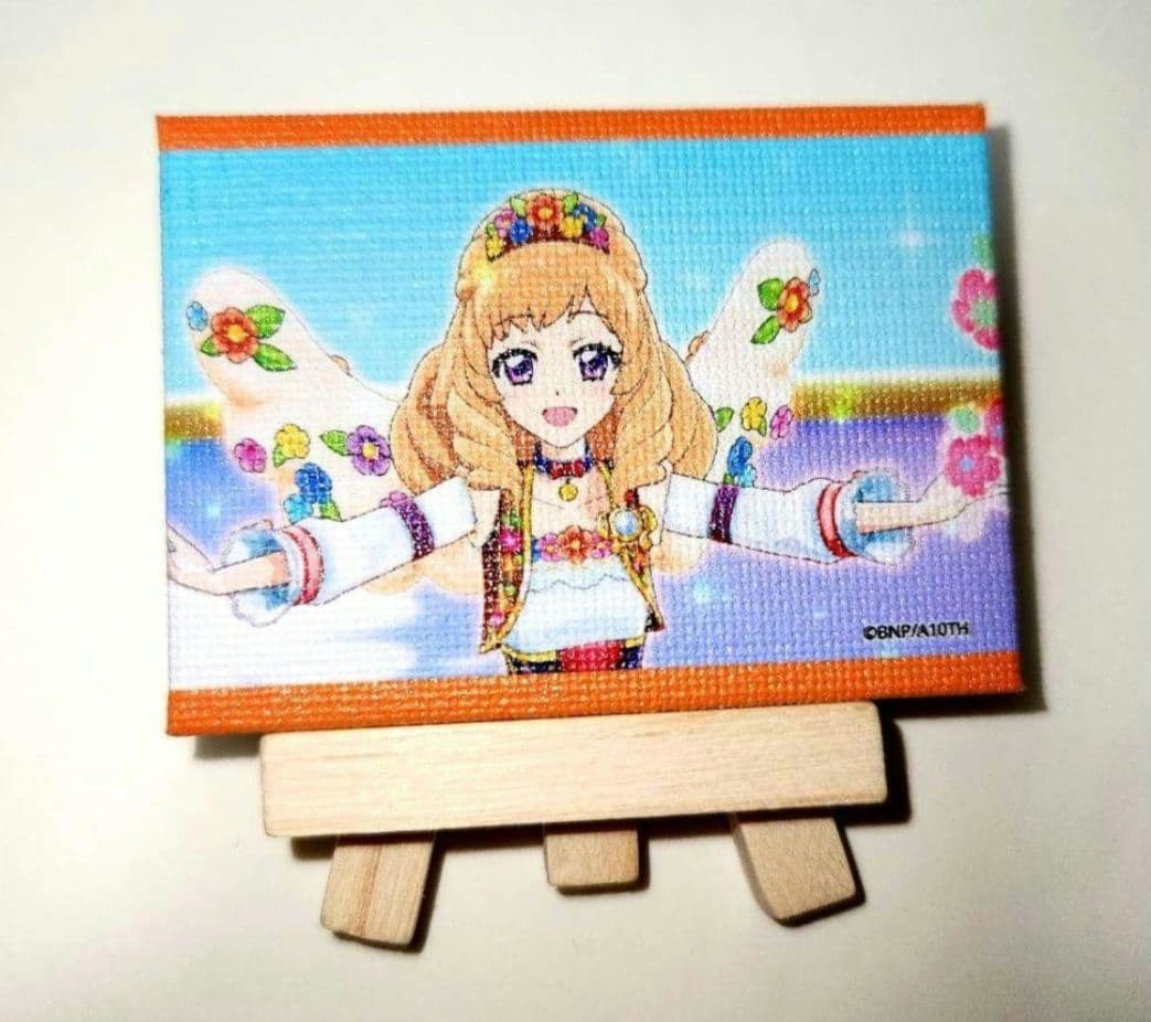 アイカツ キャンバスボードミニ ポストカード 大衣装展