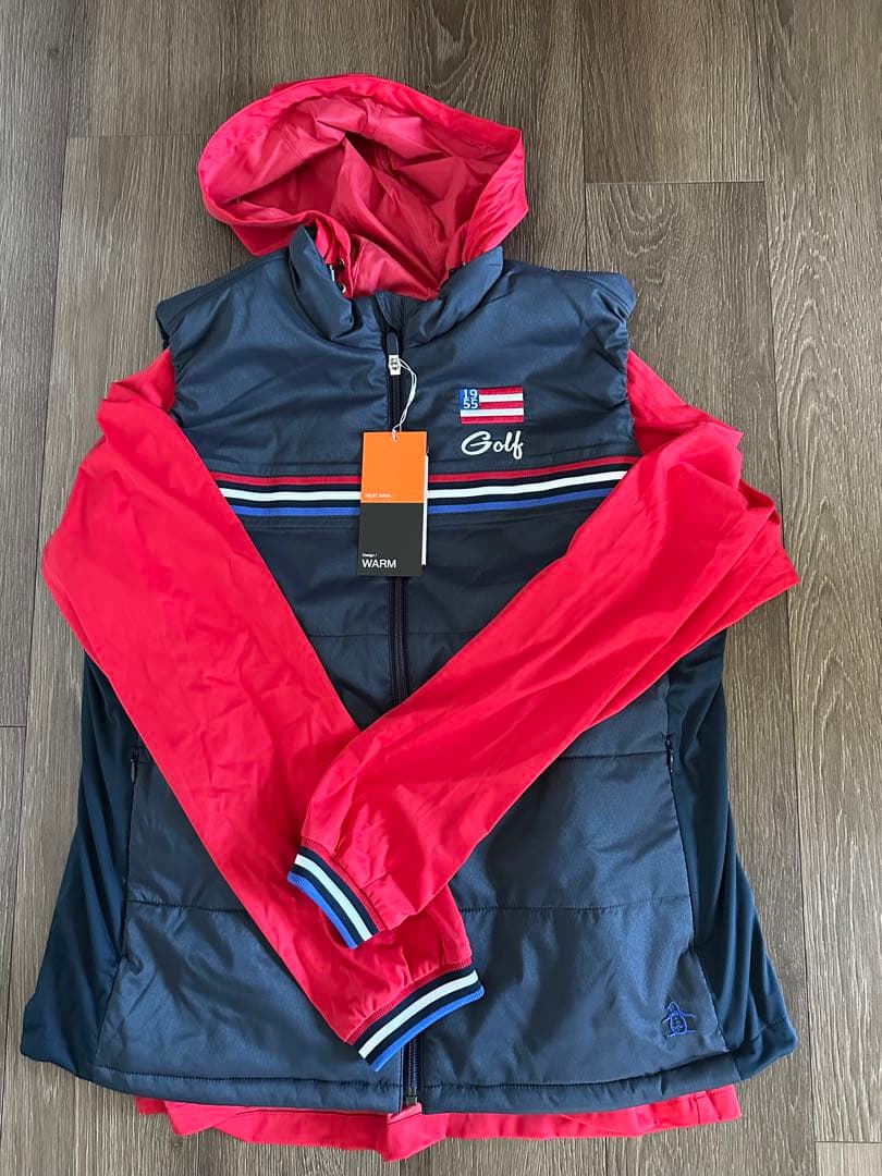 マンシングMunsing☆ 3WAYアウター HEAT NAVI 中わたベスト☆