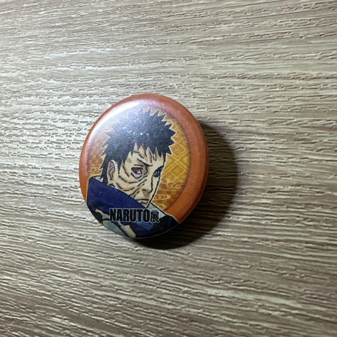 NARUTO展 缶バッジ　うちはオビト