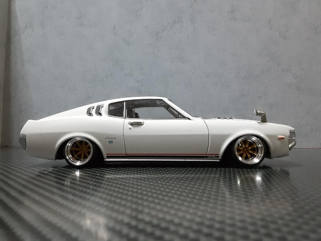 Hachette 1/24トヨタ セリカ LB カスタム改 ローダウン