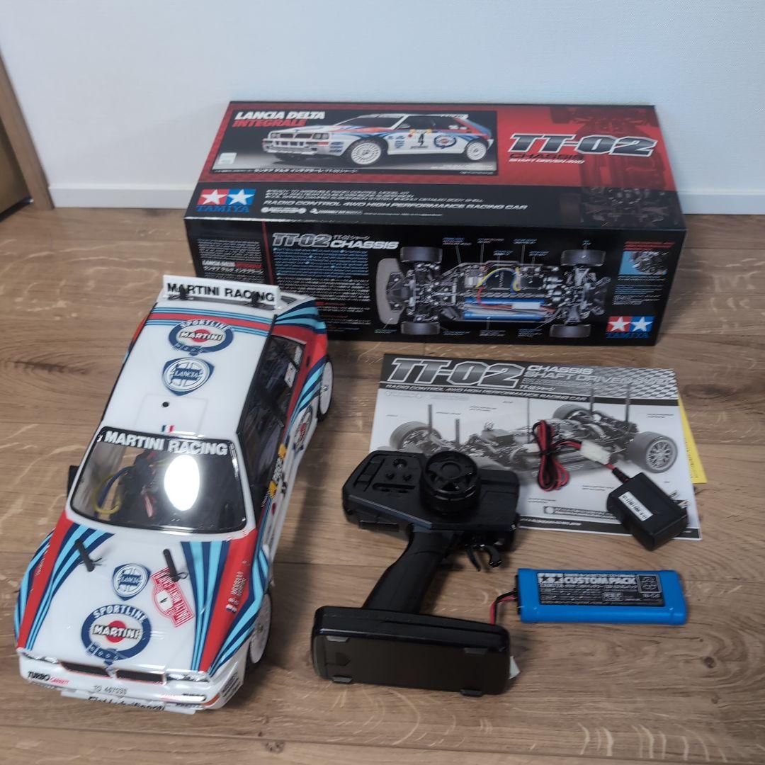 ランチアデルタ インテグラーレ TT-02 タミヤ　フルベアリング