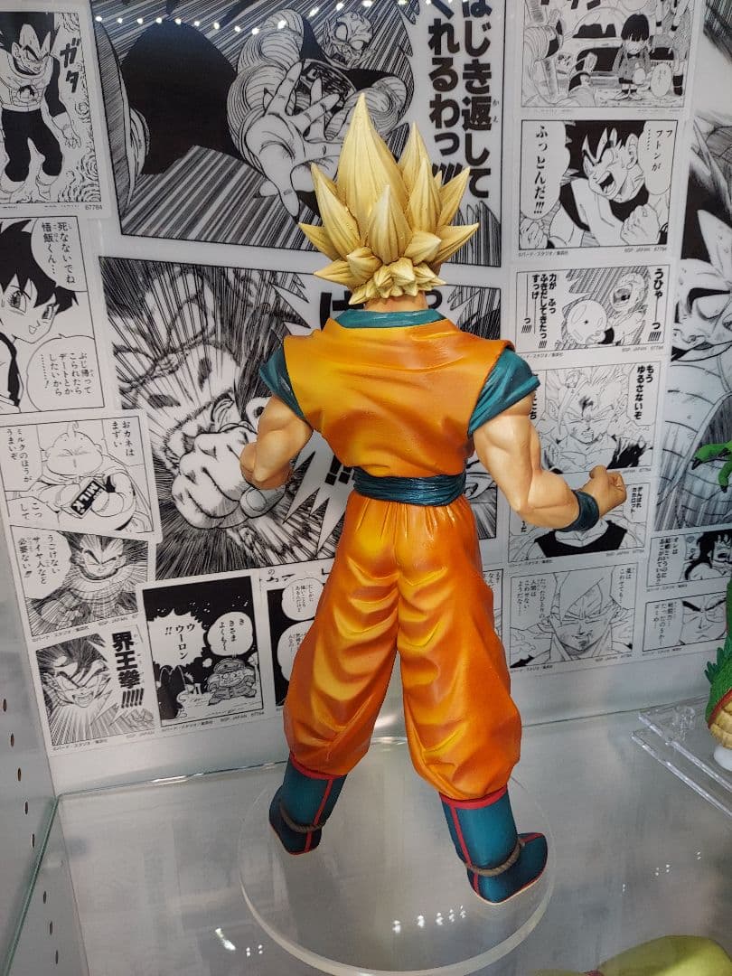 ドラゴンボール フィギュア リペイント MSP 孫悟空 超サイヤ人 一番くじ