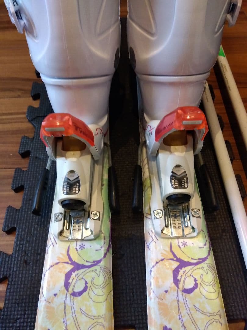 KAZAMA/ジュニア・レディース用/スキーセット/メンテ・WAX済み✔