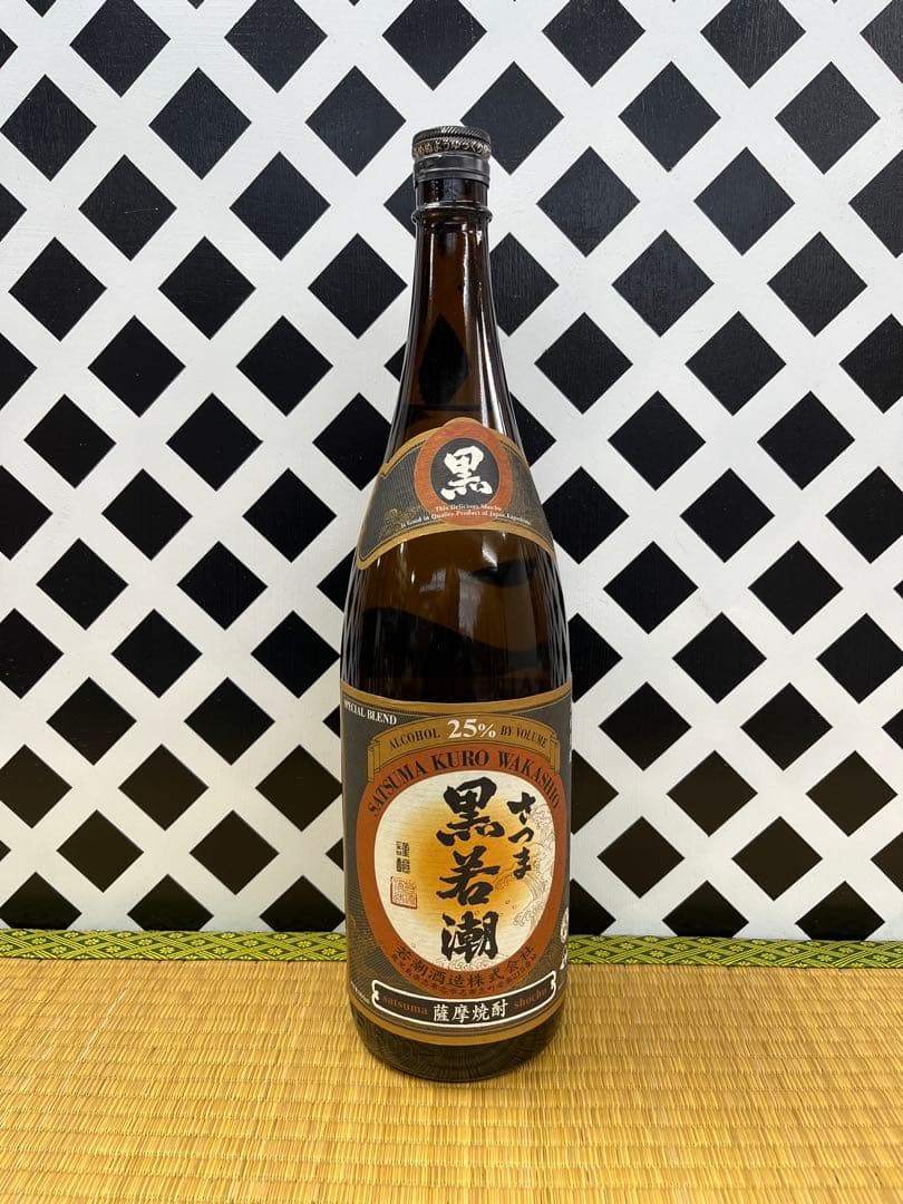 鹿児島本格焼酎セット 一番雫 白玉の露 萬世 大海黒 黒若潮 七夕 1800ml