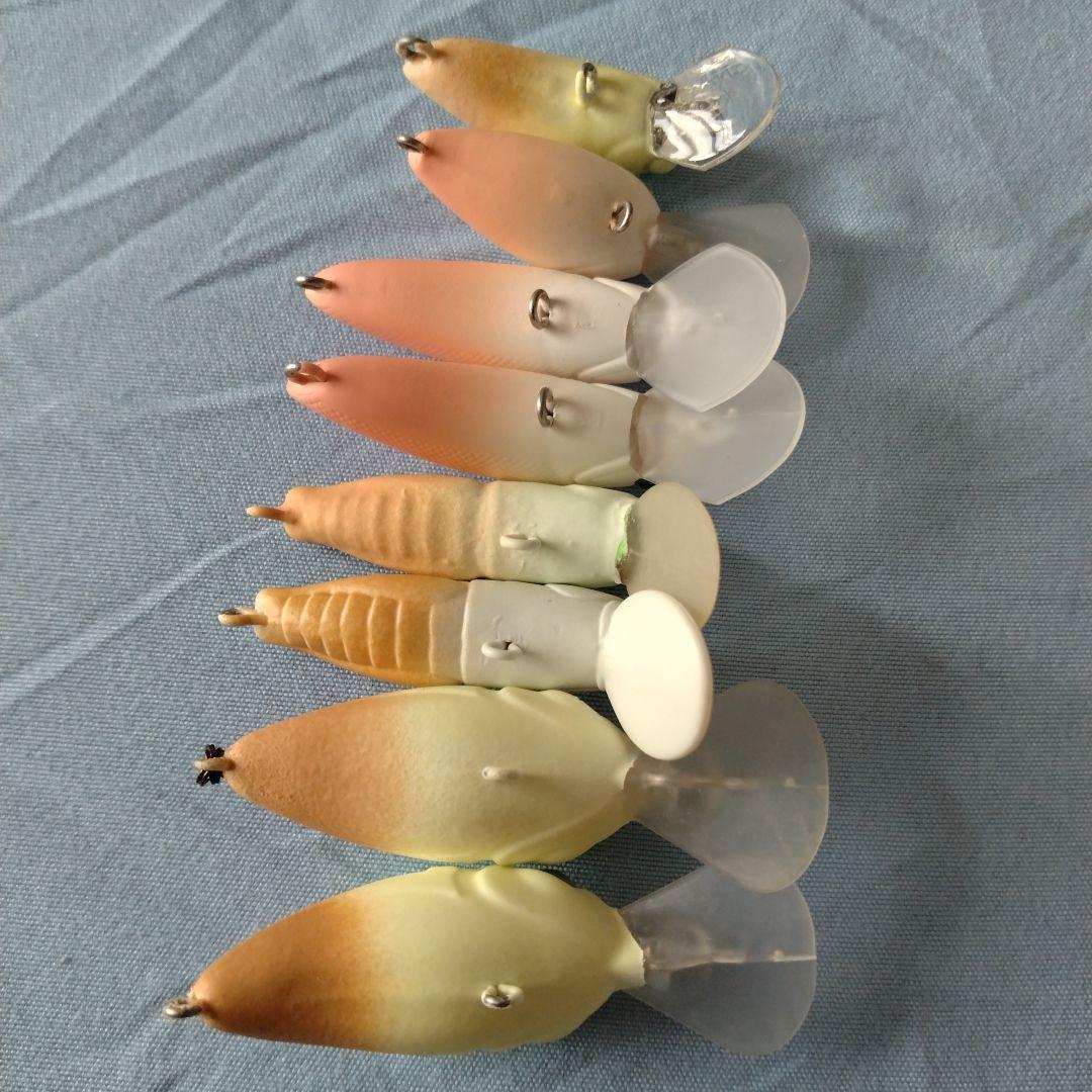 微笑みグロー　Azukiオリカラ　クランクベイト ８個セット　レアカラー