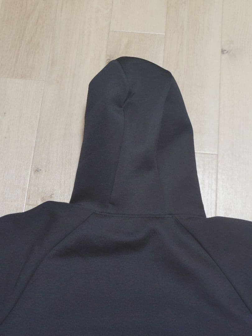 ジャッカル　ストレッチスウェットフーディー　XL ブラック