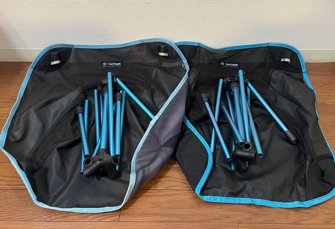 2個セット ヘリノックス Helinox チェアワン BK