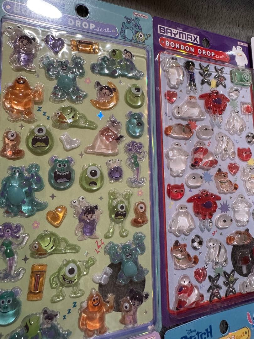 【確実正規品！！】ディズニーボンボンドロップ シール 8セット