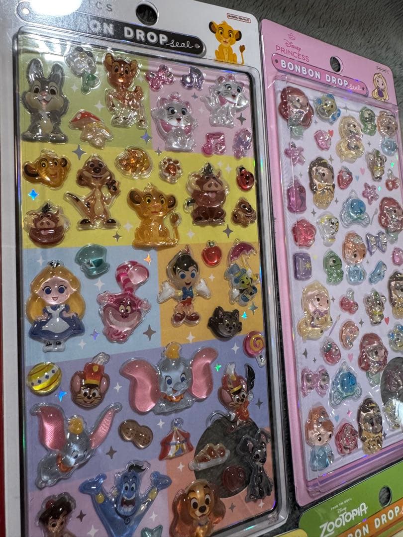 【確実正規品！！】ディズニーボンボンドロップ シール 8セット