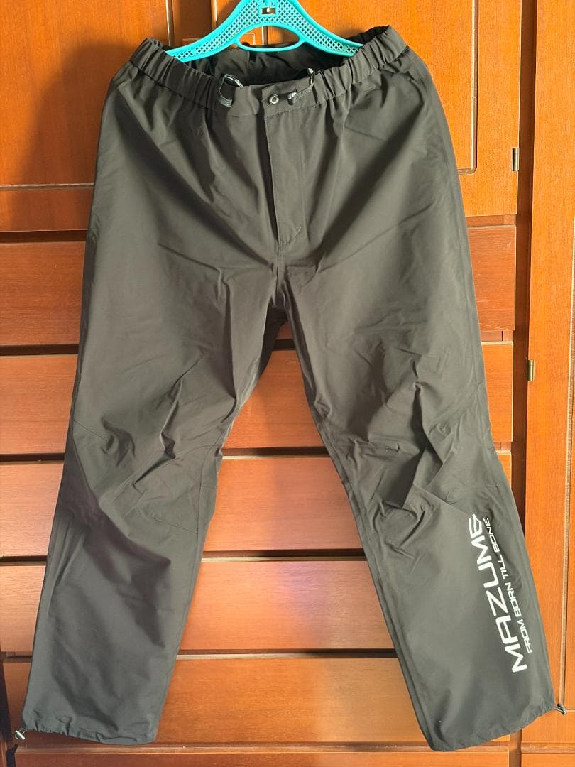 【中古美品】 マズメ コアレインスーツ 3L ブルー MZRS-820