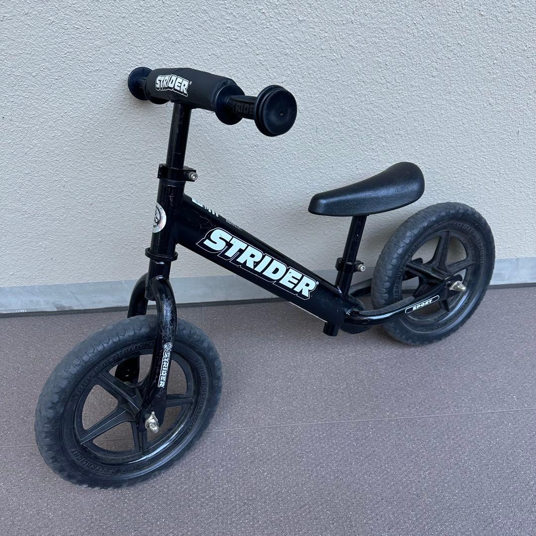 STRIDER ストライダー 12スポーツ バランスバイク ブラック 黒 正規品