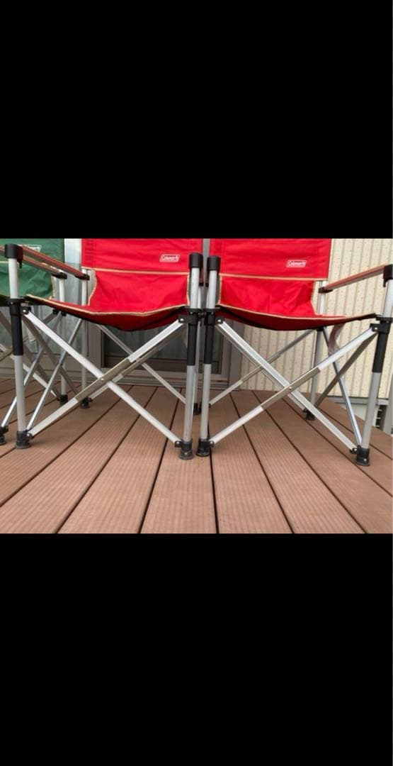 コールマン　スリムキャプテンチェア4脚セット