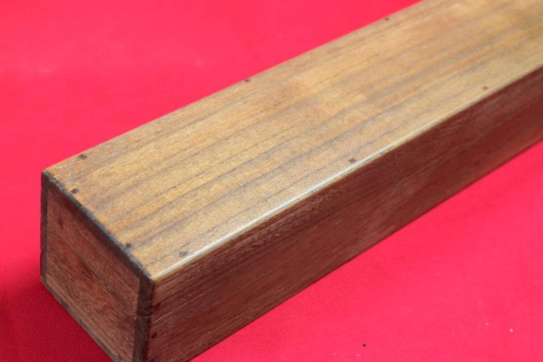 掛軸用桐箱/磨き時代箱/空箱/内寸50.8㎝×5.7㎝/掛軸☆宝船☆AB-218