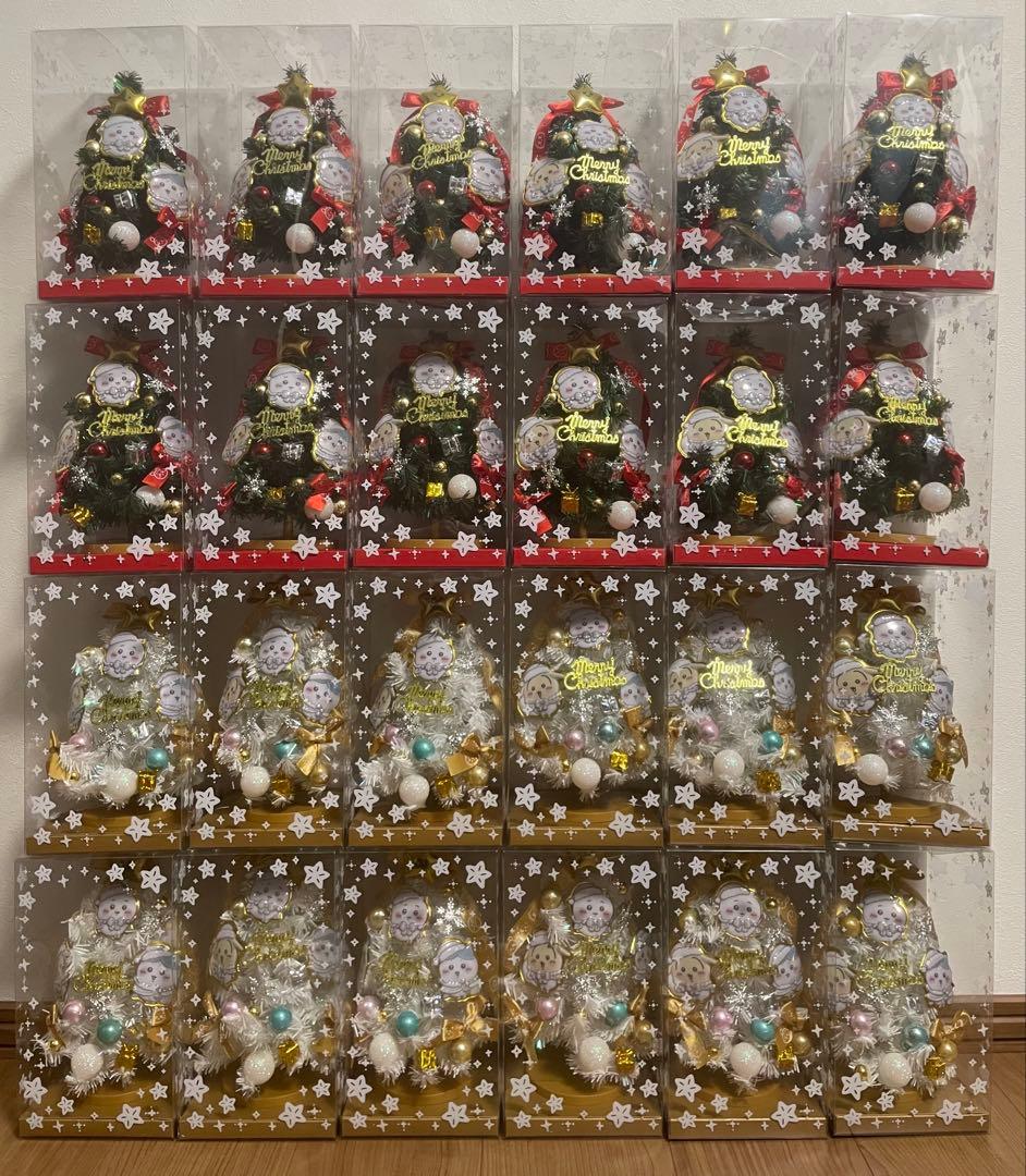 ちいかわ　クリスマスツリー　24個セット