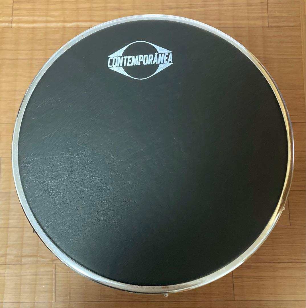 ヘボロ　ブラジル　サンバ　打楽器　12インチ　木胴　ケース付