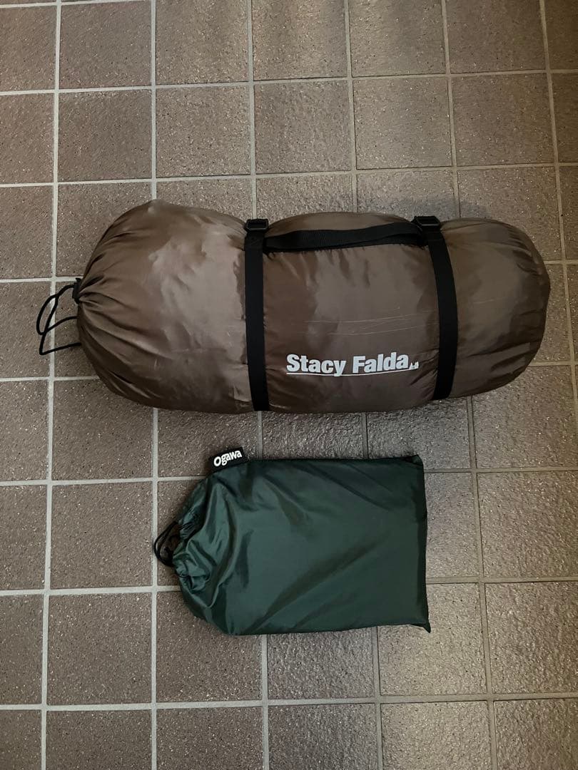 ステイシーファルダ PVCグラウンドシート付き ogawa