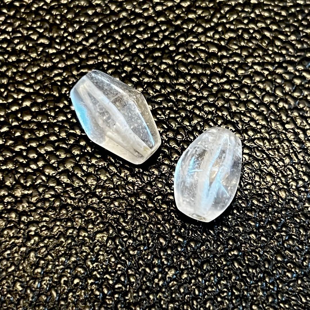 【博物館級】水晶切子玉 古墳出土品 2つセット