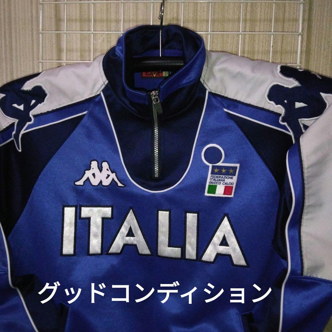 Kappa 02WCイタリア代表 GAGA ジップアップシャツ ビンテージ