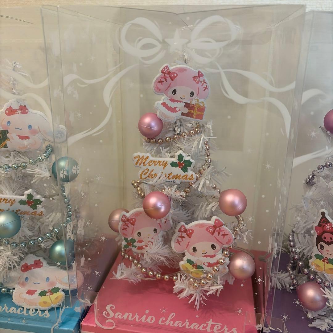 サンリオキャラクター クリスマスツリーセット クロミ　マイメロ　シナモン　当時品