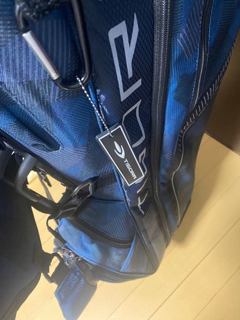 TIGORA GOLF キャディバッグ ネイビー