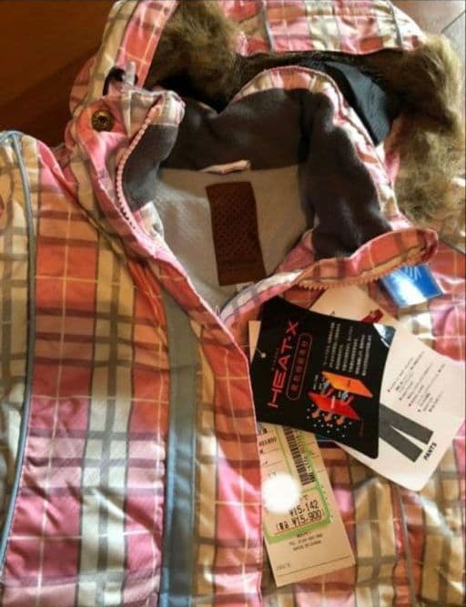 新品　スキーウェア上下 レディース 13号 チェック柄　ピンク　スノボー 雪遊び