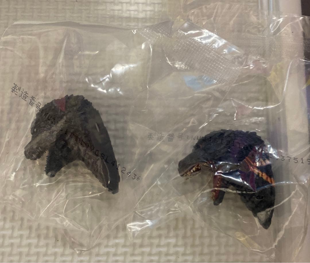 一番くじ ゴジラ 怪獣乱舞 荒ぶるモノ フィギュア 4種 ヘッド 2種 セット